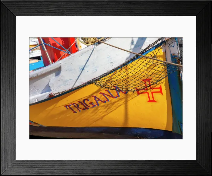 Framed Print : Fishing Boat, Alvor, Algarve, Portugal Framed Print : Fishing Boat, Alvor, Algarve, Portugal