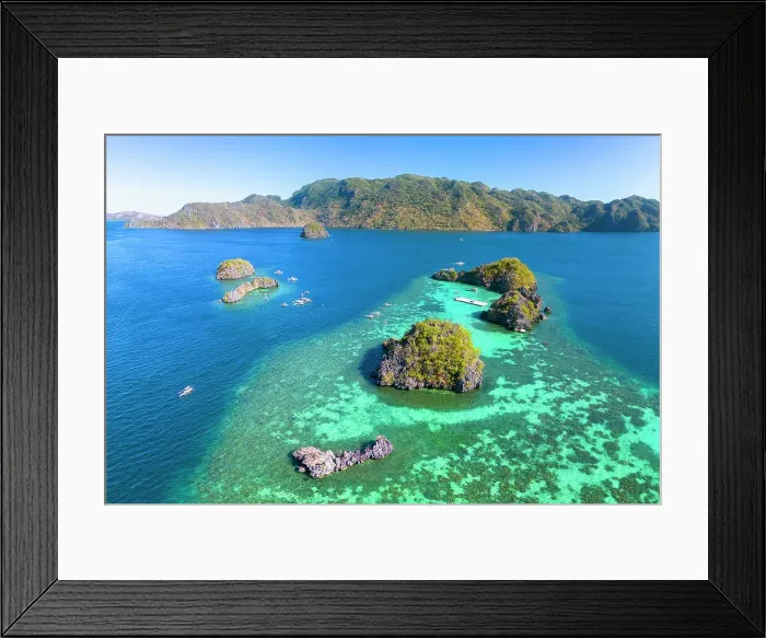 Framed Print : Siete Pecados, Coron, Palawan, Philippines Framed Print : Siete Pecados, Coron, Palawan, Philippines