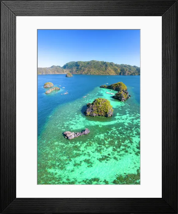 Framed Print : Siete Pecados, Coron, Palawan, Philippines Framed Print : Siete Pecados, Coron, Palawan, Philippines