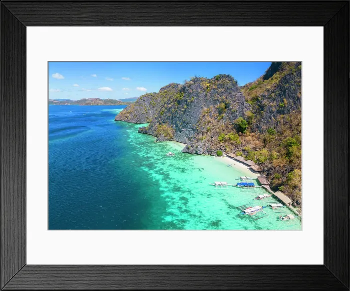 Framed Print : Beach 91, Calamian Islands, Coron, Palawan, Philippines Framed Print : Beach 91, Calamian Islands, Coron, Palawan, Philippines