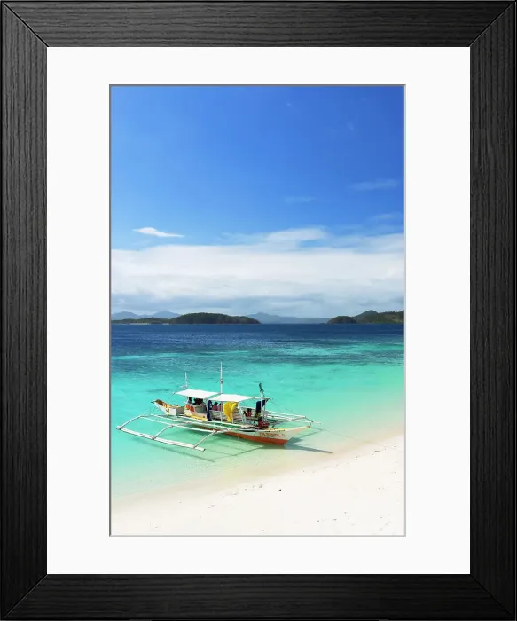 Framed Print : Bulog Dos Island, Coron, Palawan, Phillipines