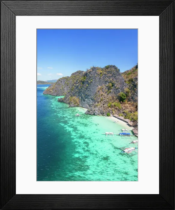 Framed Print : Beach 91, Calamian Islands, Coron, Palawan, Philippines Framed Print : Beach 91, Calamian Islands, Coron, Palawan, Philippines