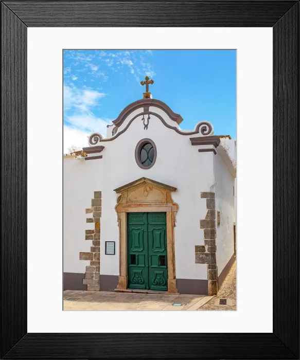 Framed Print : Chapel of Nossa Senhora Da Piedade, Tavira, Algarve, Portugal Framed Print : Chapel of Nossa Senhora Da Piedade, Tavira, Algarve, Portugal