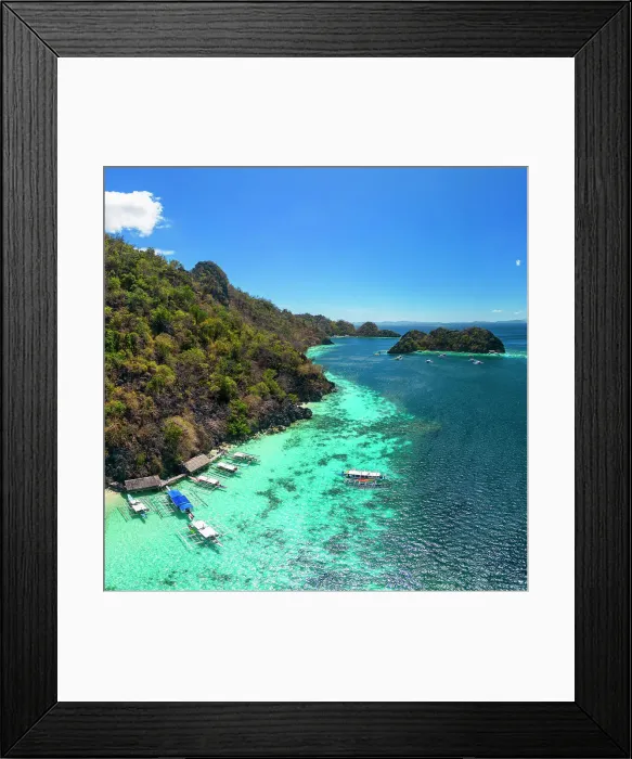 Framed Print : Beach 91, Calamian Islands, Coron, Palawan, Philippines Framed Print : Beach 91, Calamian Islands, Coron, Palawan, Philippines