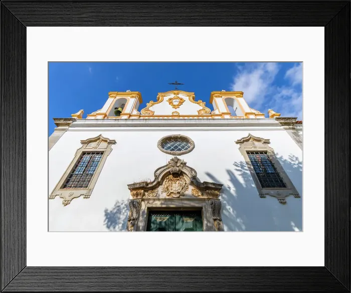 Framed Print : Church of the Hospital of Espirito Santo, Tavira, Algarve, Portugal Framed Print : Church of the Hospital of Espirito Santo, Tavira, Algarve, Portugal