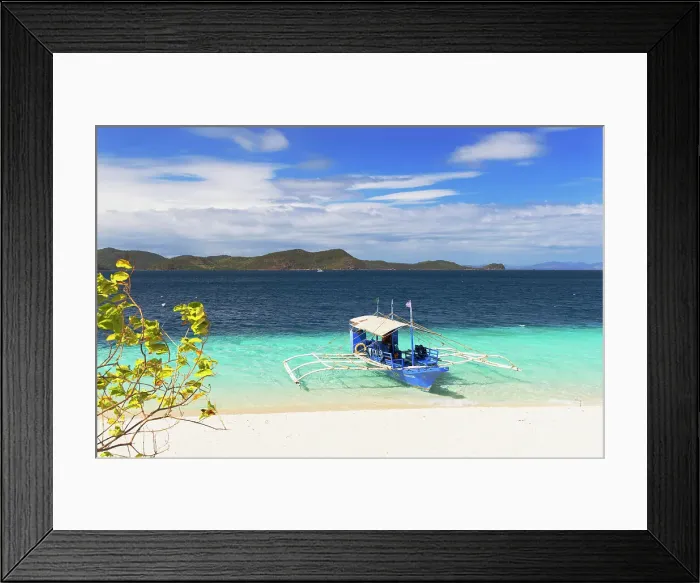 Framed Print : Banana Island, Coron, Palawan, Phillipines Framed Print : Banana Island, Coron, Palawan, Phillipines