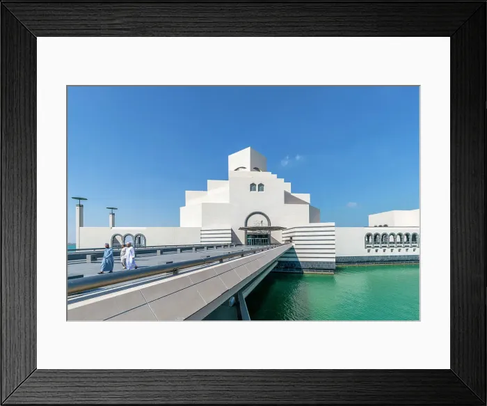 Framed Print : The Museum of Islamic Art, Doha, Qatar Framed Print : The Museum of Islamic Art, Doha, Qatar