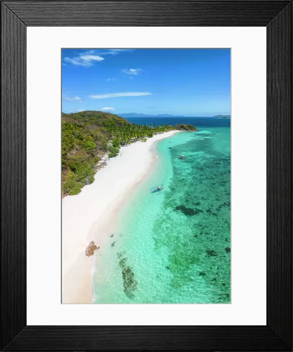 Framed Print : Malcupuya Island, Calamian Islands, Coron, Palawan, Philippines Framed Print : Malcupuya Island, Calamian Islands, Coron, Palawan, Philippines
