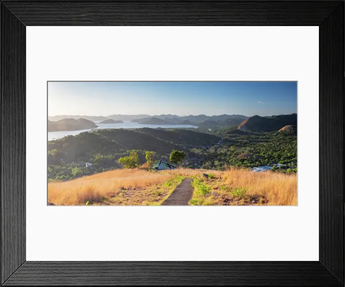 Framed Print : Coron Town, Coron, Palawan, Philippines Framed Print : Coron Town, Coron, Palawan, Philippines