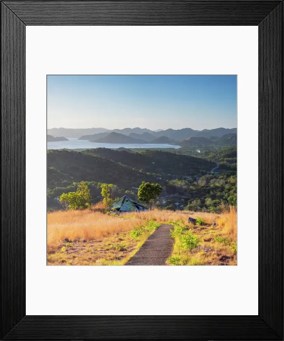 Framed Print : Coron Town, Coron, Palawan, Philippines Framed Print : Coron Town, Coron, Palawan, Philippines
