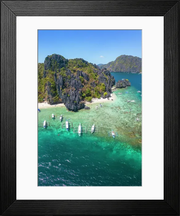 Framed Print : Shimizu Island, El Nido, Bacuit Bay, Palawan, Philippines Framed Print : Shimizu Island, El Nido, Bacuit Bay, Palawan, Philippines