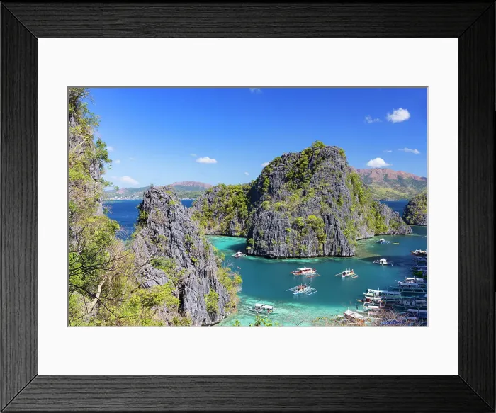 Framed Print : Kayangan Lake, Coron, Palawan, Philippines Framed Print : Kayangan Lake, Coron, Palawan, Philippines