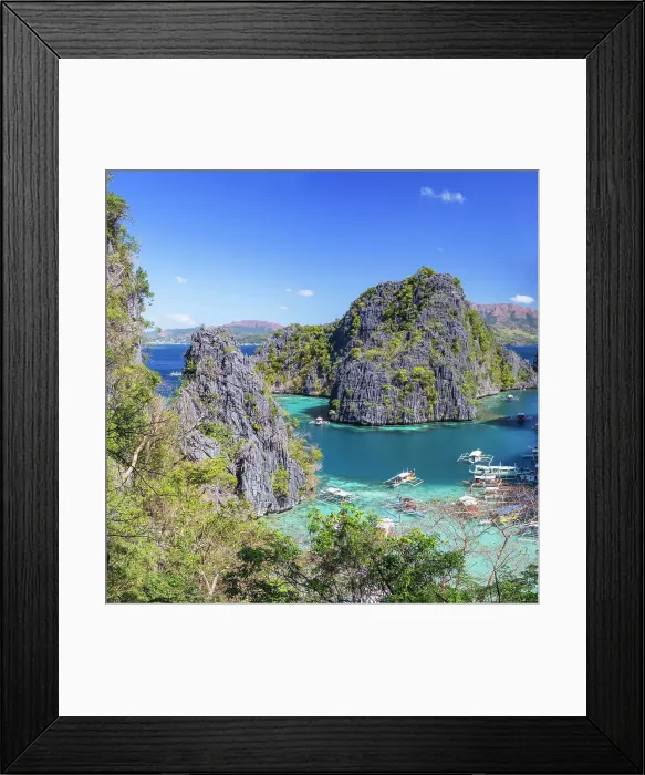 Framed Print : Kayangan Lake, Coron, Palawan, Philippines Framed Print : Kayangan Lake, Coron, Palawan, Philippines