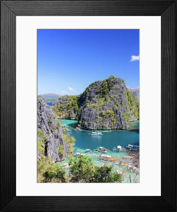 Framed Print : Kayangan Lake, Coron, Palawan, Philippines Framed Print : Kayangan Lake, Coron, Palawan, Philippines