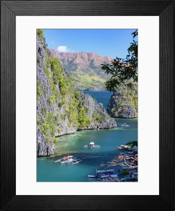 Framed Print : Kayangan Lake, Coron, Palawan, Philippines Framed Print : Kayangan Lake, Coron, Palawan, Philippines
