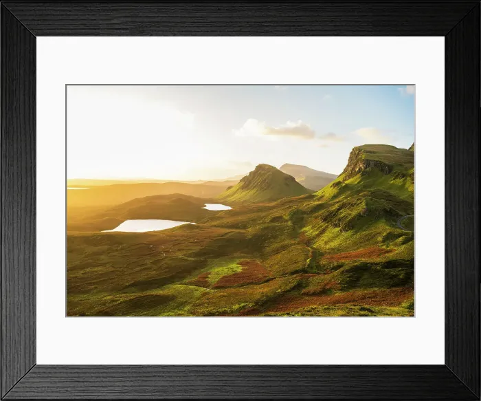 Framed Print : Quiraing, Isle of Skye, Scotland Framed Print : Quiraing, Isle of Skye, Scotland