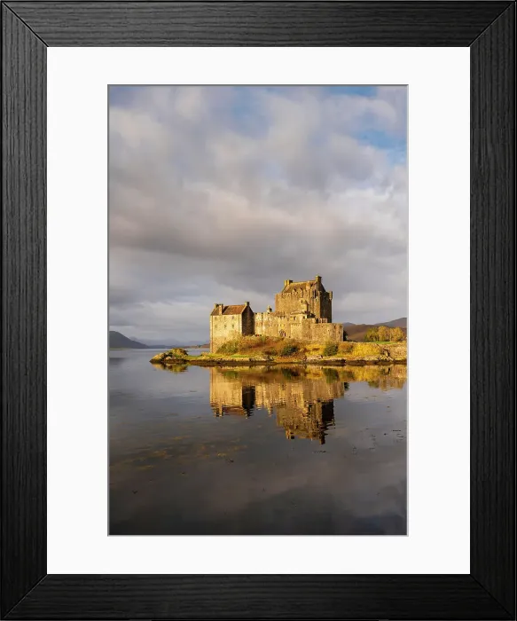 Framed Print : Eilean Donan Castle, Loch Duich, Dornie, Highlands, Scotland, UK