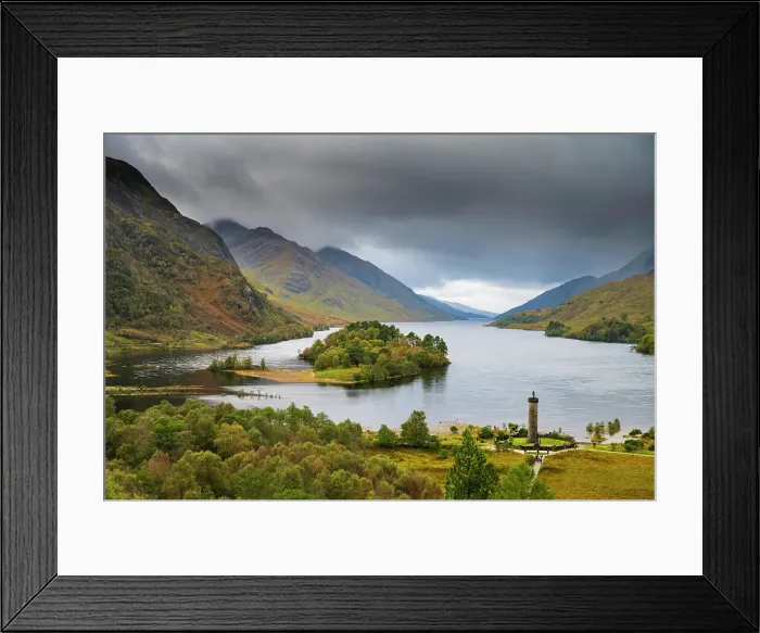 Framed Print : Loch Shiel, Highlands, Scotland Framed Print : Loch Shiel, Highlands, Scotland