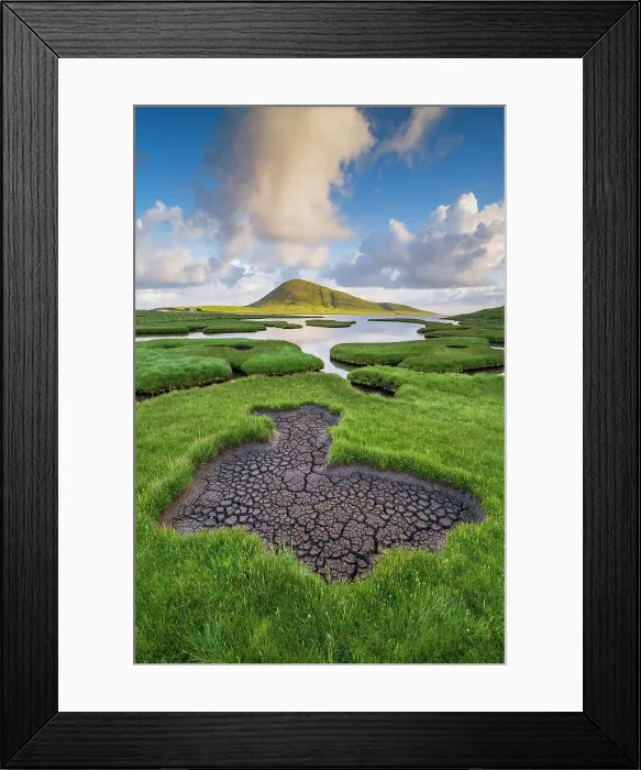 Framed Print : Salt Marsh, Isle of Lewis, Lewis & Harris, Outer Hebrides, Scotland Framed Print : Salt Marsh, Isle of Lewis, Lewis & Harris, Outer Hebrides, Scotland