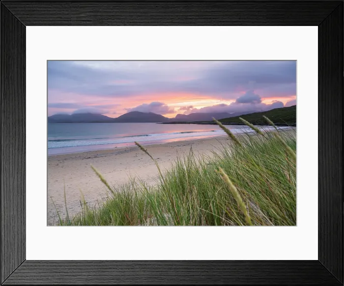 Framed Print : Luskentyre, Isle of Lewis, Lewis & Harris, Outer Hebrides, Scotland