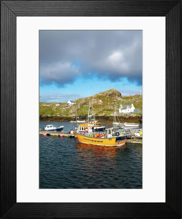 Framed Print : Stockinish harbour, Isle of Harris, Outer Hebrides, Scotland Framed Print : Stockinish harbour, Isle of Harris, Outer Hebrides, Scotland