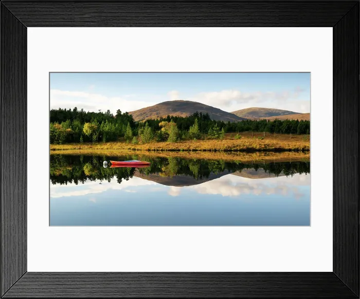 Framed Print : Loch reflections, Isle of Lewis, Outer Hebrides, Scotland Framed Print : Loch reflections, Isle of Lewis, Outer Hebrides, Scotland