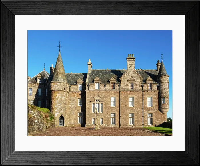 Framed Print : Drummond Castle, Perthshire, Highlands, Scotland