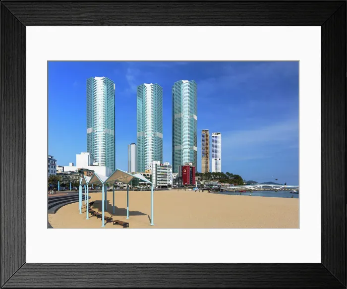 Framed Print : Songdo beach, Busan, South Korea Framed Print : Songdo beach, Busan, South Korea