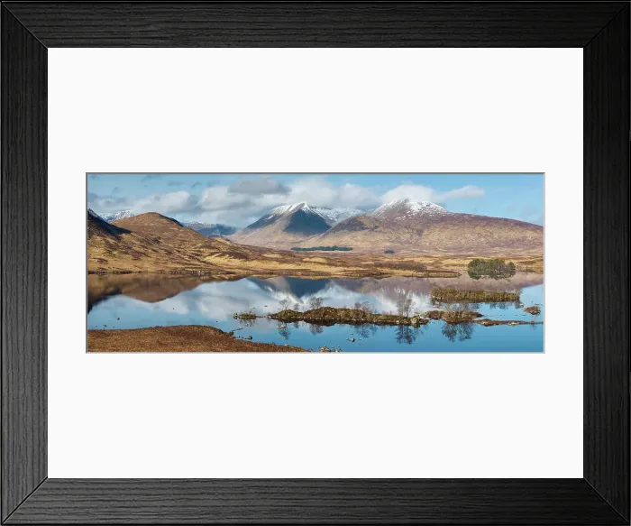Framed Print : Aerial vista of Rannoch Moor, looking over Lochan Na h-Achlaise towards Black Mount, Highlands, Scotland. Spring (March) 2024 Framed Print : Aerial vista of Rannoch Moor, looking over Lochan Na h-Achlaise towards Black Mount, Highlands, Scotland. Spring (March) 2024