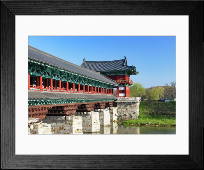 Framed Print : Woljeonggyo Bridge, Gyeongju, South Korea Framed Print : Woljeonggyo Bridge, Gyeongju, South Korea