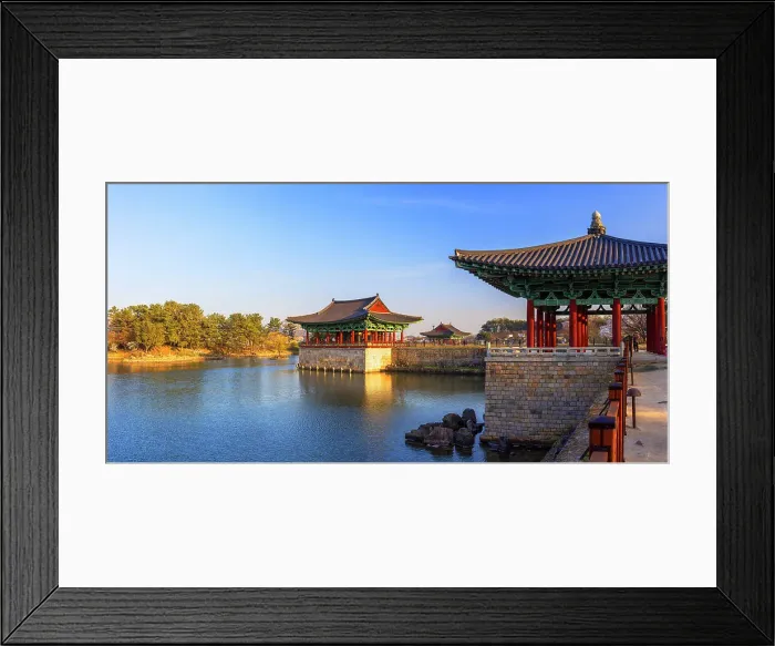 Framed Print : Anapji Pond (UNESCO World Heritage Site), Gyeongju, South Korea Framed Print : Anapji Pond (UNESCO World Heritage Site), Gyeongju, South Korea