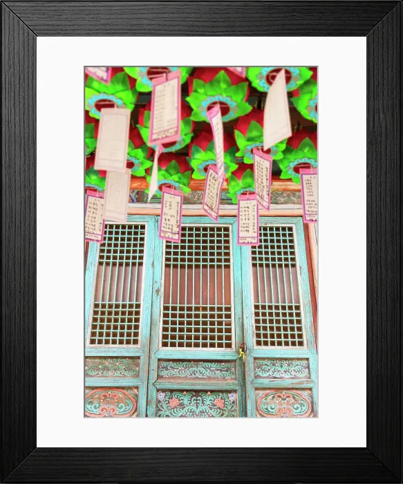 Framed Print : Lanterns at Bulguksa Temple (UNESCO World Heritage Site), Gyeongju, South Korea Framed Print : Lanterns at Bulguksa Temple (UNESCO World Heritage Site), Gyeongju, South Korea