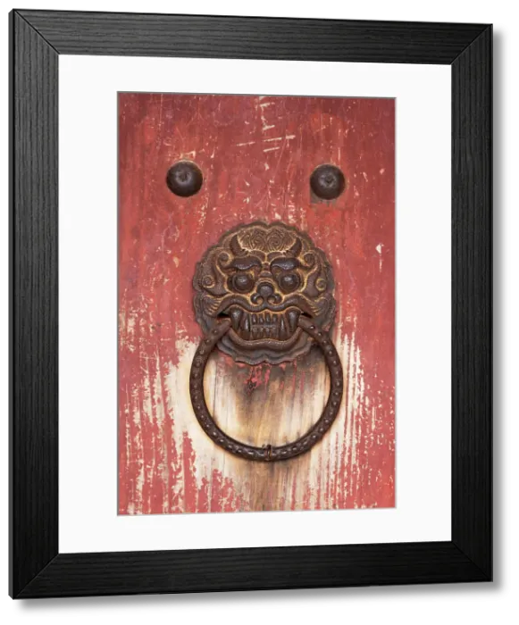 Framed Print : Door knocker at Bulguksa Temple (UNESCO World Heritage Site), Gyeongju, South Korea Framed Print : Door knocker at Bulguksa Temple (UNESCO World Heritage Site), Gyeongju, South Korea