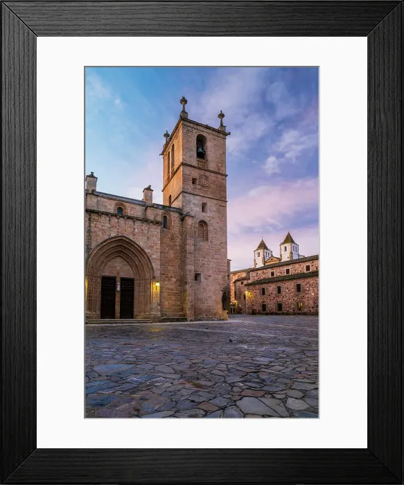 Framed Print : Co-Cathedral, Caceres, Extremadura, Spain Framed Print : Co-Cathedral, Caceres, Extremadura, Spain