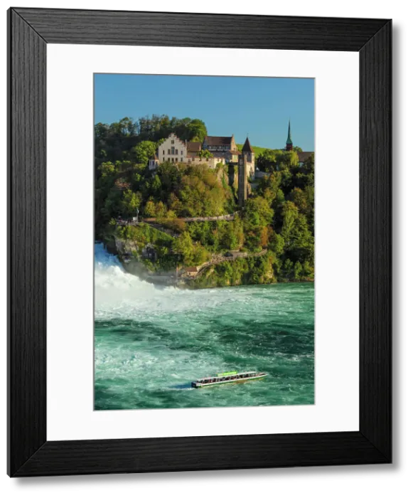 Framed Print : Rhine Falls near Schaffhausen with Laufen Castle, Neuhausen am Rheinfall, Switzerland Framed Print : Rhine Falls near Schaffhausen with Laufen Castle, Neuhausen am Rheinfall, Switzerland