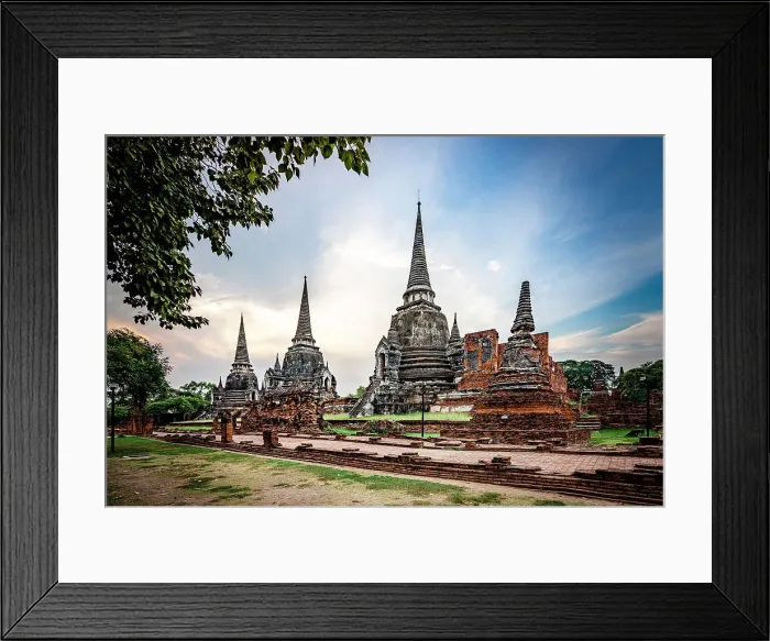 Framed Print : Wat Phra Si Sanphet temple, Ayutthaya historical park, Thailand Framed Print : Wat Phra Si Sanphet temple, Ayutthaya historical park, Thailand