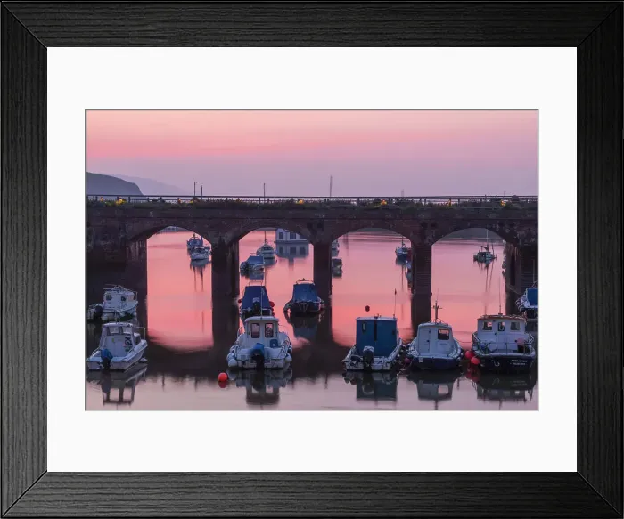 Framed Print : England, Kent, Folkestone, Folkestone Harbour at Sunrise Framed Print : England, Kent, Folkestone, Folkestone Harbour at Sunrise