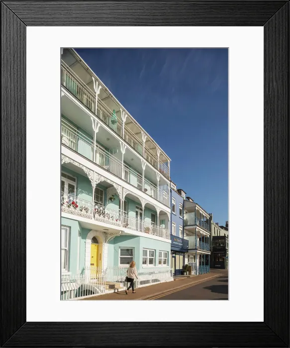 Framed Print : England, Kent, Broadstairs, Victoria Parade Framed Print : England, Kent, Broadstairs, Victoria Parade