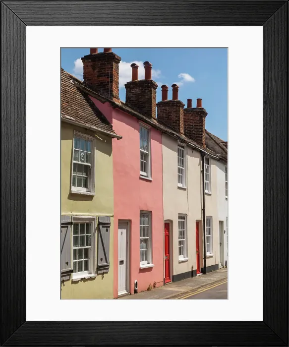 Framed Print : England, Kent, Canterbury, Colourful Historical Houses in Ivy Lane Framed Print : England, Kent, Canterbury, Colourful Historical Houses in Ivy Lane