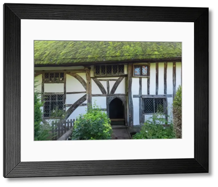 Framed Print : England, East Sussex, Alfriston, Alfriston Village, Alfriston Clergy House and Garden, Exterior View Framed Print : England, East Sussex, Alfriston, Alfriston Village, Alfriston Clergy House and Garden, Exterior View