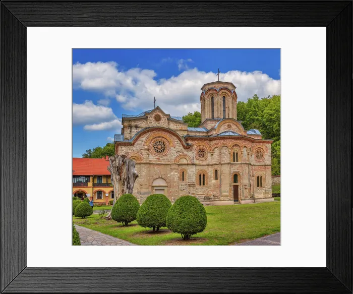 Framed Print : Ljubostinja monastery church, Serbia Framed Print : Ljubostinja monastery church, Serbia