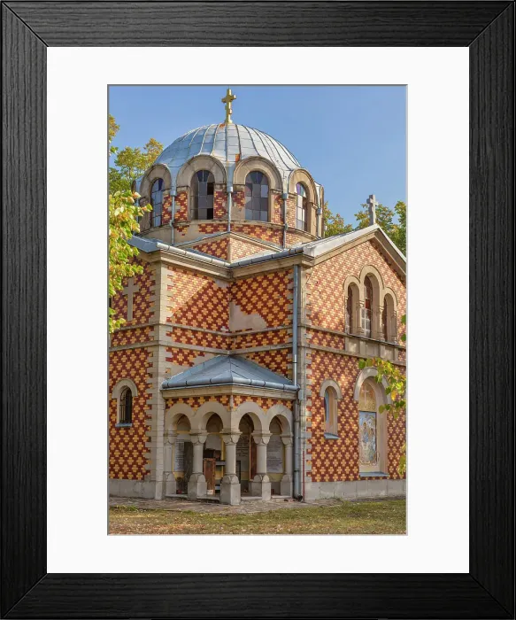 Framed Print : St. Trinity church, 1903, Aleksinac, Gorni Adrovac, Serbia Framed Print : St. Trinity church, 1903, Aleksinac, Gorni Adrovac, Serbia
