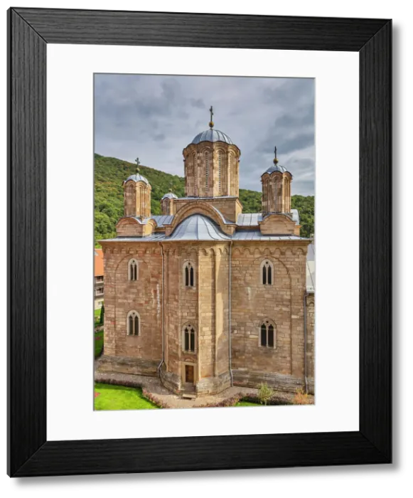 Framed Print : Manasija monastery church, Resava, Serbia Framed Print : Manasija monastery church, Resava, Serbia