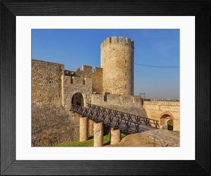 Framed Print : Despot's gate of Belgrade fortress, 15th century, Kalemegdan, Belgrade, Serbia Framed Print : Despot's gate of Belgrade fortress, 15th century, Kalemegdan, Belgrade, Serbia