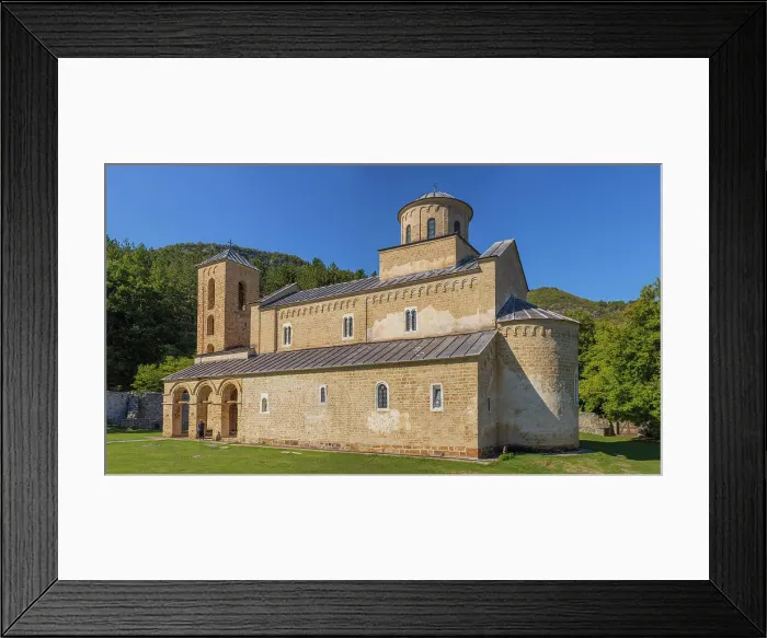 Framed Print : Holy Trinity church, Sopocani monastery, Serbia Framed Print : Holy Trinity church, Sopocani monastery, Serbia