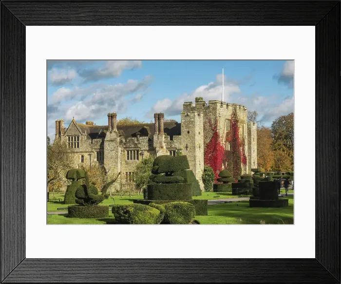Framed Print : England, Kent, Edenbridge, Hever, Hever Castle in the Autumn Framed Print : England, Kent, Edenbridge, Hever, Hever Castle in the Autumn