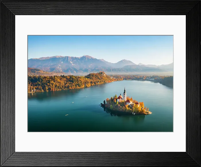 Framed Print : Church of the Assumption, Lake Bled, Upper Carniola Region, Gorenjska, Slovenia Framed Print : Church of the Assumption, Lake Bled, Upper Carniola Region, Gorenjska, Slovenia