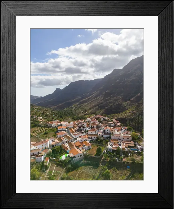 Framed Print : Fataga, Gran Canaria, Canary Islands, Spain Framed Print : Fataga, Gran Canaria, Canary Islands, Spain