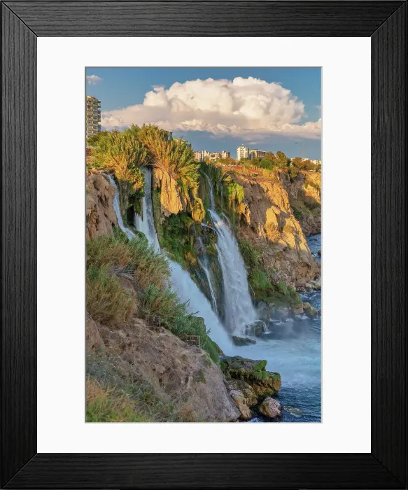 Framed Print : Lower Duden waterfalls, Antalya, Antalya province, Turkey Framed Print : Lower Duden waterfalls, Antalya, Antalya province, Turkey
