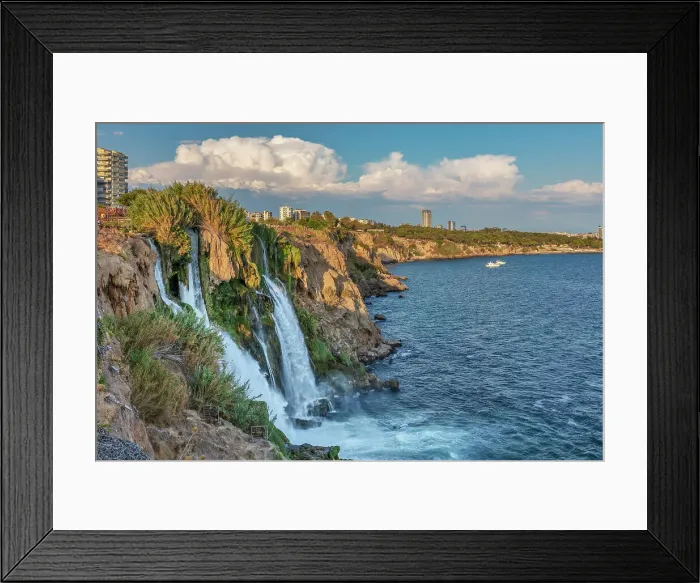 Framed Print : Lower Duden waterfalls, Antalya, Antalya province, Turkey Framed Print : Lower Duden waterfalls, Antalya, Antalya province, Turkey
